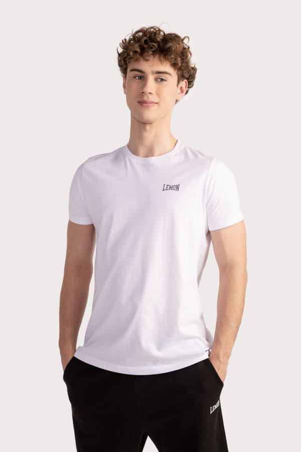 T-shirt z krótkim rękawem młodzieżowy basic z grafiką 