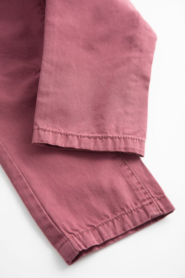 Spodnie casualowe w kolorze bordowym wiązane w pasie 2148103