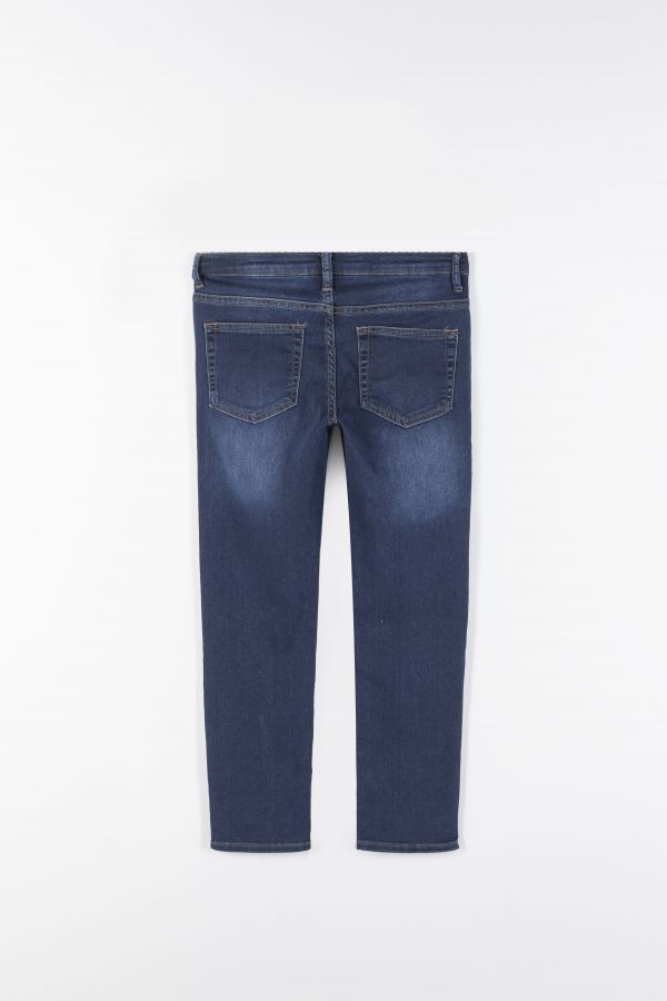 Spodnie jeansowe granatowe o fasonie REGULAR 2156671