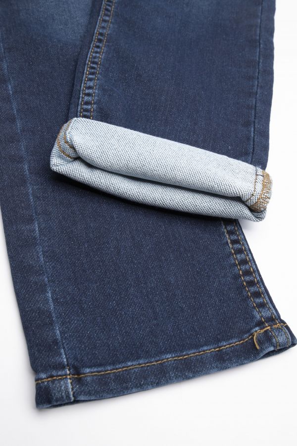 Spodnie jeansowe granatowe o fasonie REGULAR 2156674