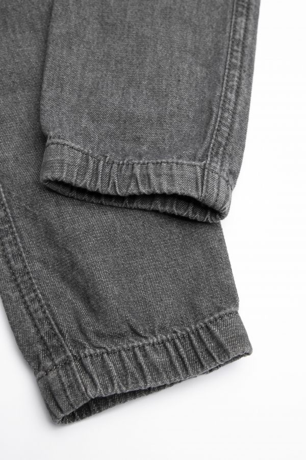 Spodnie tkaninowe szare JOGGER o fasonie SLIM 2156725