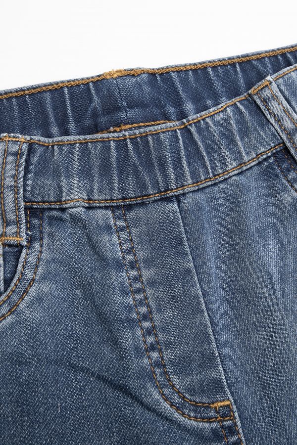 Spodnie jeansowe na gumce dla dziewczynek TREGGINS 2156817