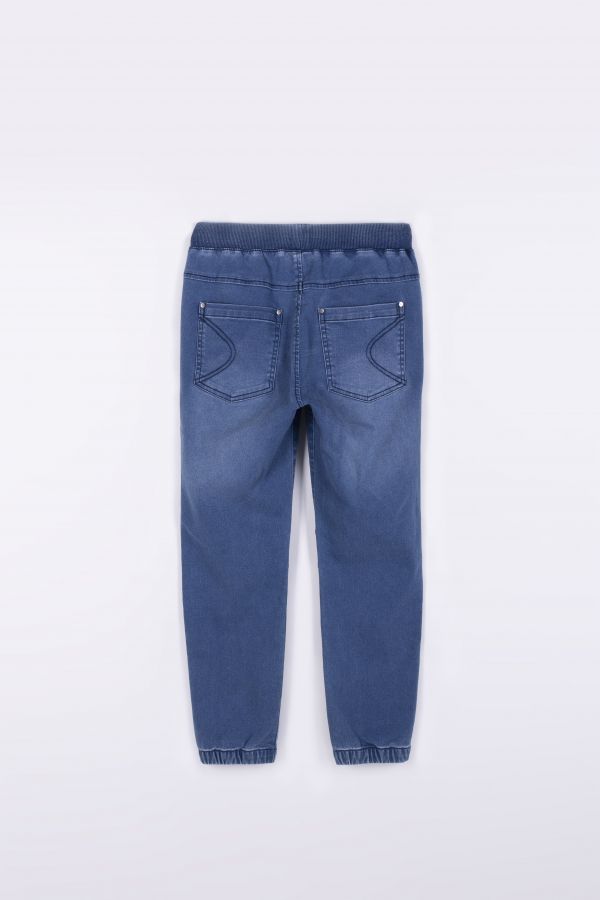 Spodnie jeansowe w kolorze niebieskim ze ściągaczami JOGGER 2156841