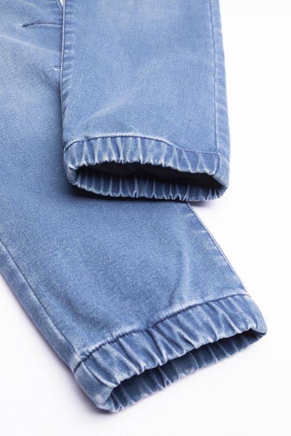 Spodnie jeansowe w kolorze niebieskim ze ściągaczami JOGGER 2156844