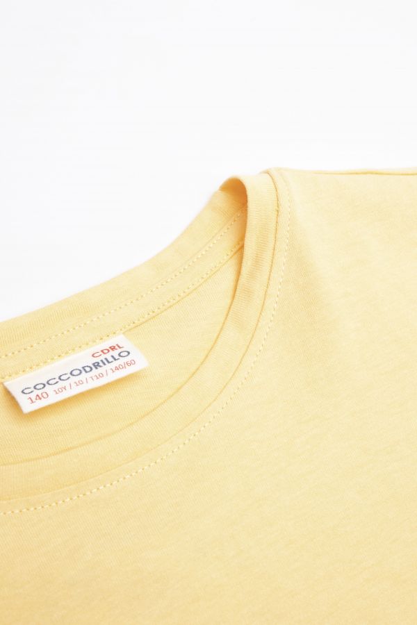 T-shirt z krótkim rękawem crop top z kolorowym nadrukiem z przodu 2158558