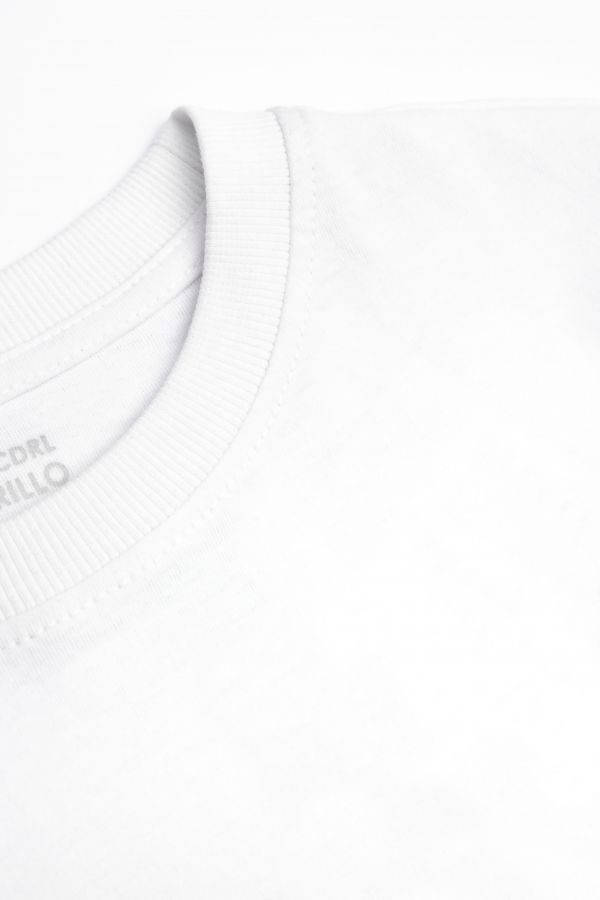 T-shirt z krótkim rękawem biały z kolorowym nadrukiem z przodu 2159458