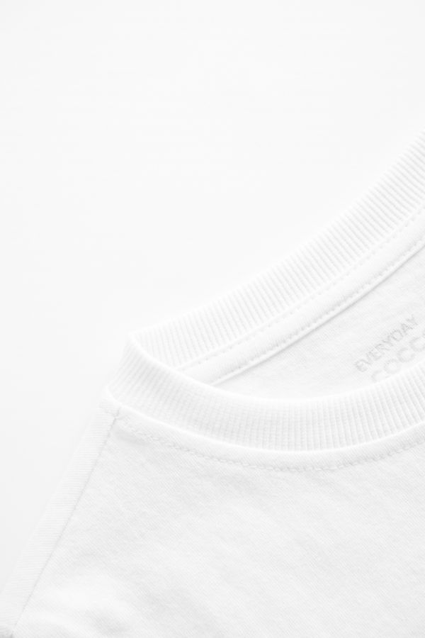 T-shirt z krótkim rękawem biały z kolorowym nadrukiem z przodu 2159692