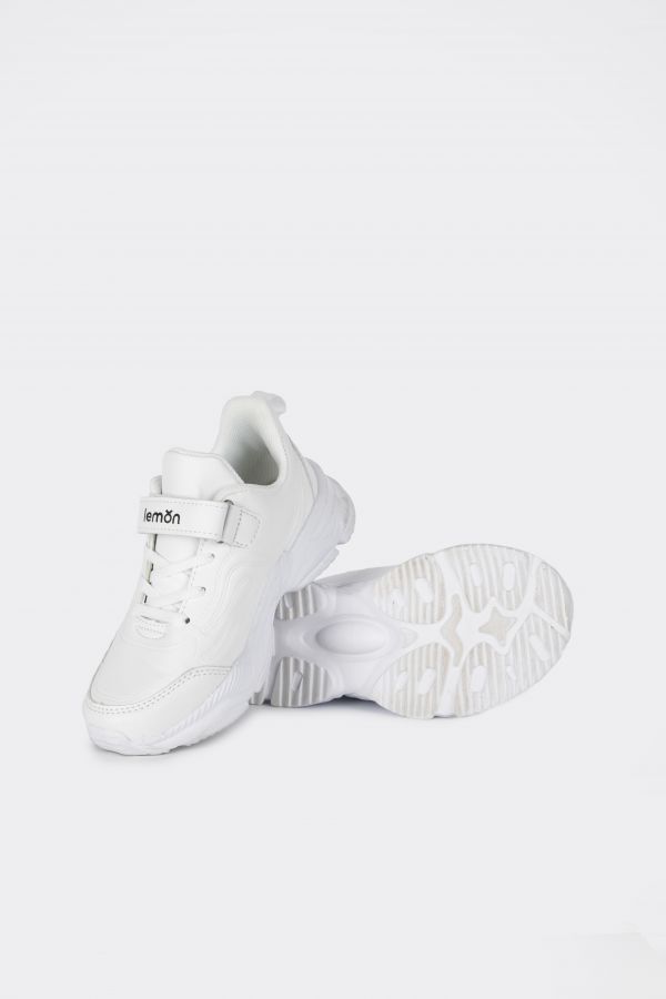 Sneakersy z białą podeszwą 2178769