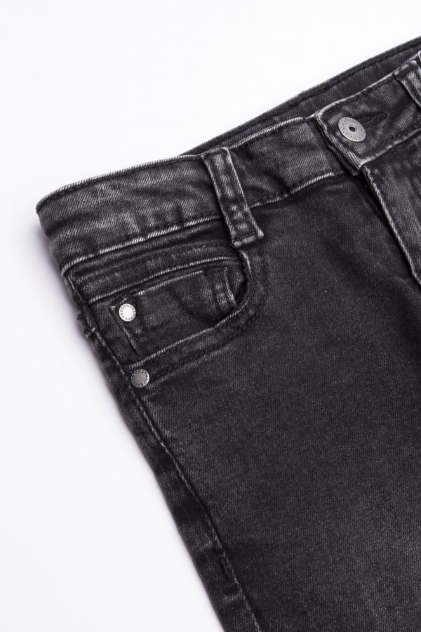 Spodnie jeansowe z efektem sprania o fasonie SLIM 2194052