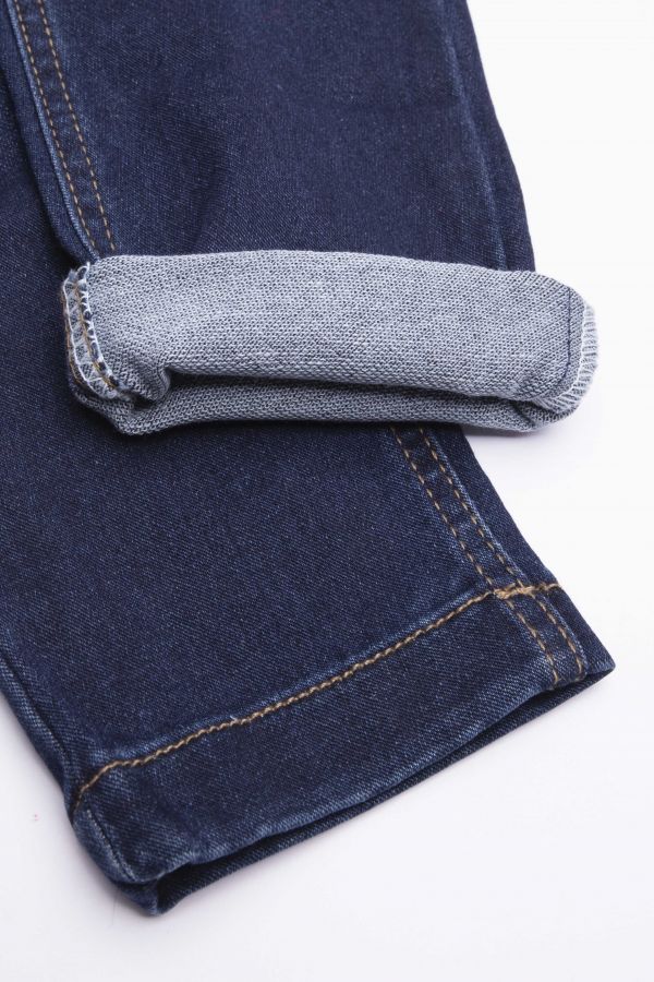 Spodnie jeansowe z efektem sprania o fasonie REGULAR 2194687