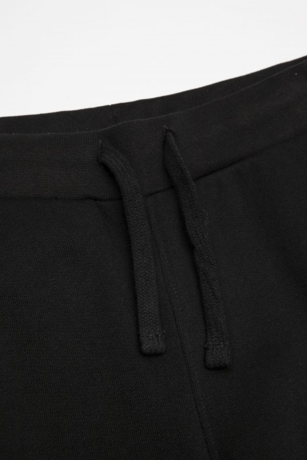 Spodnie dresowe czarne z lampasami 2111625