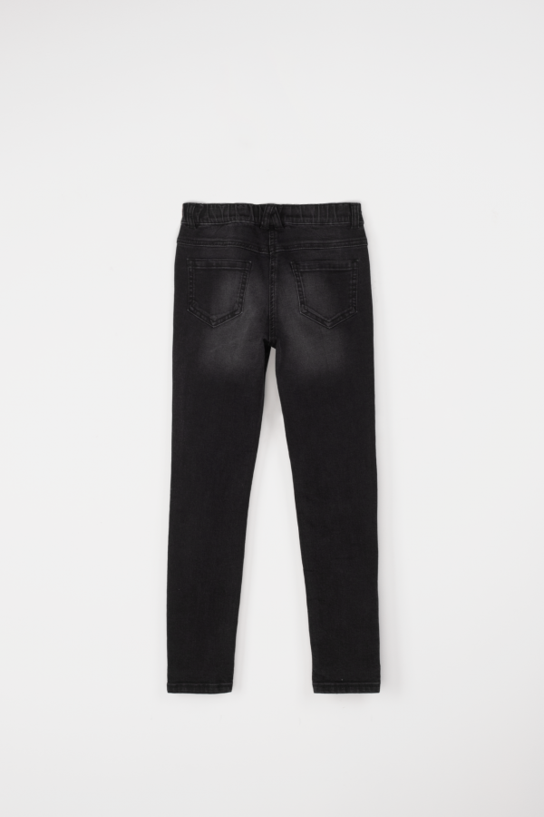 Spodnie jeansowe z efektem sprania o fasonie REGULAR  2112606