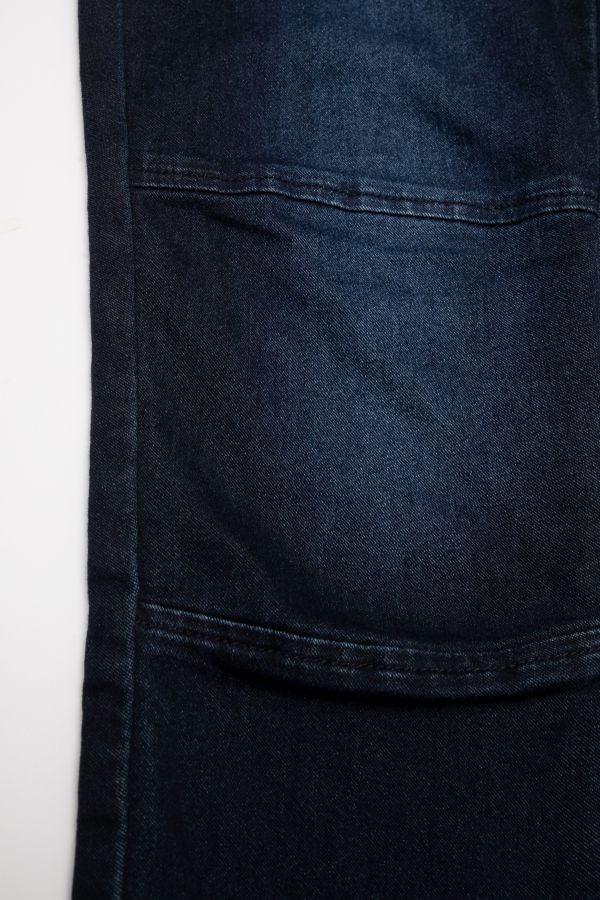 Spodnie jeansowe granatowe z wiązaniem w pasie JOGGER 2112657