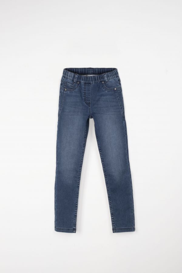 Spodnie jeansowe z efektem sprania fason REGULAR  2112660