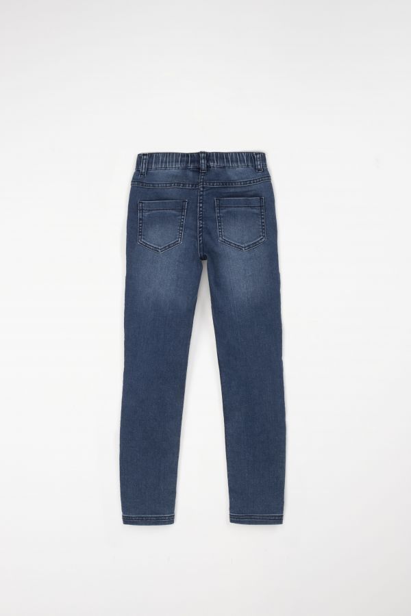 Spodnie jeansowe z efektem sprania fason REGULAR  2112663