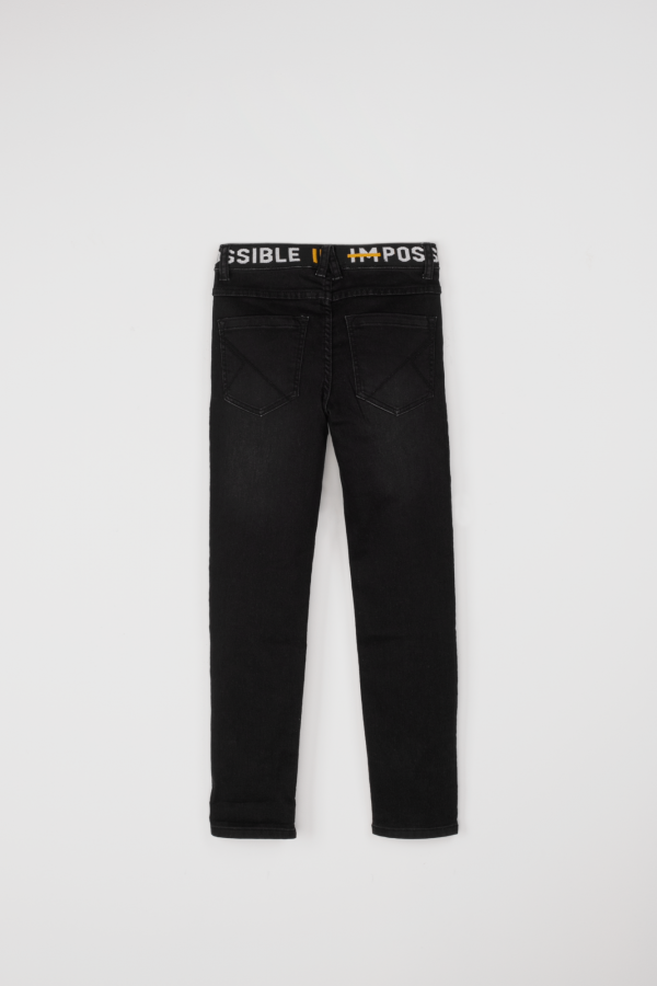 Spodnie jeansowe czarne SLIM FIT 2112668