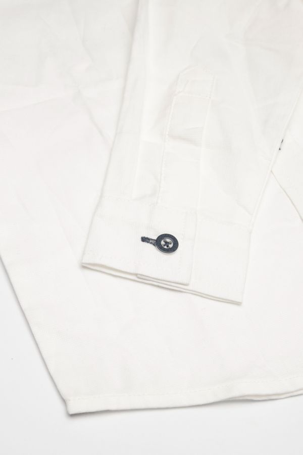 Koszula z długim rękawem biały z klasycznym kołnierzykiem 2114166
