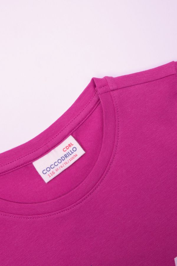 T-shirt z krótkim rękawem do gimnastyki w kolorze różowym 2115736