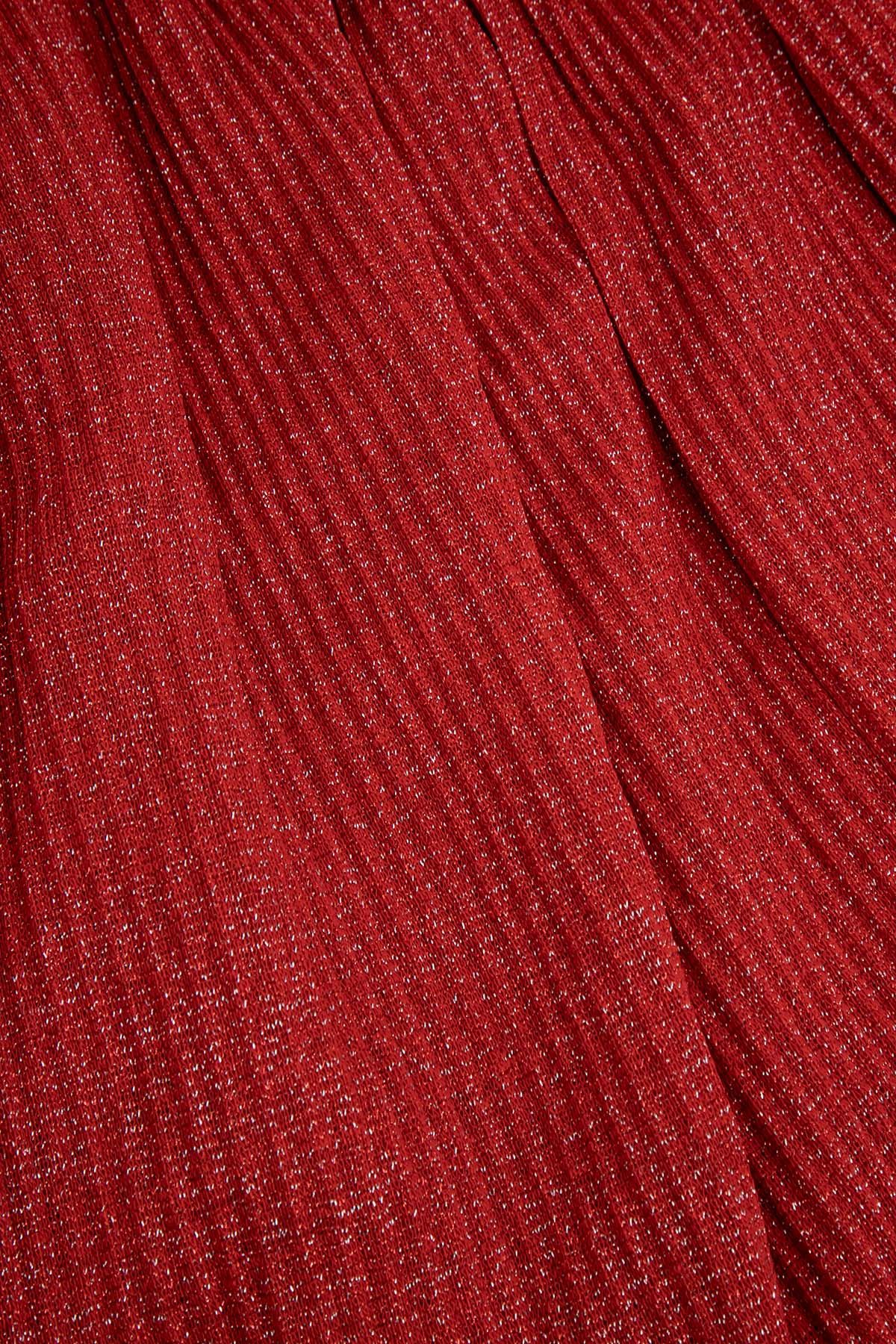 Spódnica tiulowa czerwona rozkloszowana 2226176