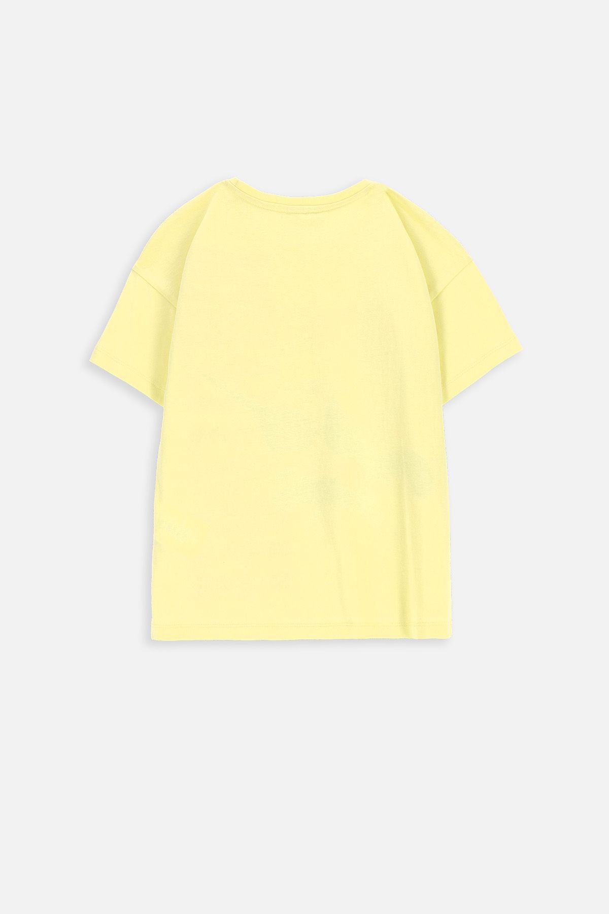 T-shirt z krótkim rękawem HARRY POTTER żółty z nadrukiem - Hufflepuff 2228506