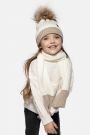 Czapka zimowa dziewczęca z bawełniana podszewką 2227342