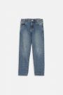 Spodnie jeansowe granatowe z kieszeniami o fasonie REGULAR 2221088