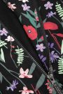 Bluza rozpinana wielokolorowa z kwiatowym printem 2220164