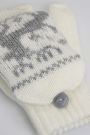 Rękawiczki wielokolorowe pojedyncze swetrowe 2227150