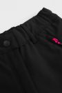 Spodnie softshell dziewczęce w stylu sportowym z powłoką DWR 2224763