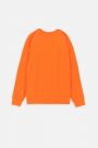 T-shirt z długim rękawem LOONEY TUNES pomarańczowy z nadrukiem - Diabeł Tasmański 2228406