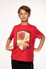 T-shirt z krótkim rękawem HARRY POTTER czerwony z herbem Gryffindor 2226876