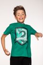 T-shirt z krótkim rękawem HARRY POTTER zielony z herbem Slytherin 2222955