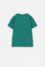 T-shirt z krótkim rękawem HARRY POTTER zielony z herbem Slytherin 2228492