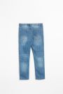 Spodnie jeansowe z przetarciami 2148173