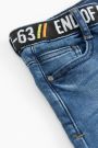 Spodnie jeansowe z gumą w pasie 2148675