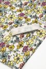Bluza rozpinana krótka z kapturem w kwiatki 2150234