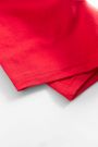 Krótkie spodenki czerwone z bawełnianej dresówki 2156061
