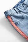 Spodnie jeansowe niebieskie z lampasem na nogawkach TREGGINS 2156690