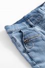 Spodnie jeansowe niebieskie z ozdobnym szwem TREGGINS 2156718