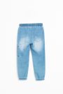 Spodnie jeansowe niebieskie JOGGER o fasonie REGULAR 2156826