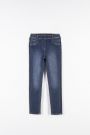 Spodnie jeansowe granatowe TREGGINS o fasonie REGULAR 2156865