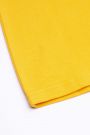 T-shirt z krótkim rękawem W kolorze żółtym z metalizowanym napisem  2159829