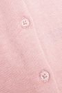 Sweter rozpinany w kolorze różowym z brokatowymi guzikami 2160641