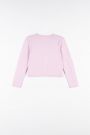 Sweter rozpinany na guziki w kolorze różowym 2160660