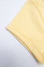 T-shirt z krótkim rękawem żółty gładki 2168021