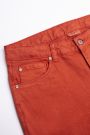 Spodnie jeansowe w kolorze czerwonym o fasonie REGULAR 2194081