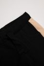 Spodnie dresowe czarne z wiązaniem w pasie 2200476