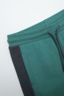 Spodnie dresowe zielone z wiazaniem w pasie o fasonie REGULAR 2200486