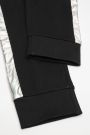 Spodnie dresowe czarne z lampasami 2111627