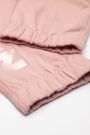 Spodnie dresowe różowe z wiązaniem w pasie 2111689
